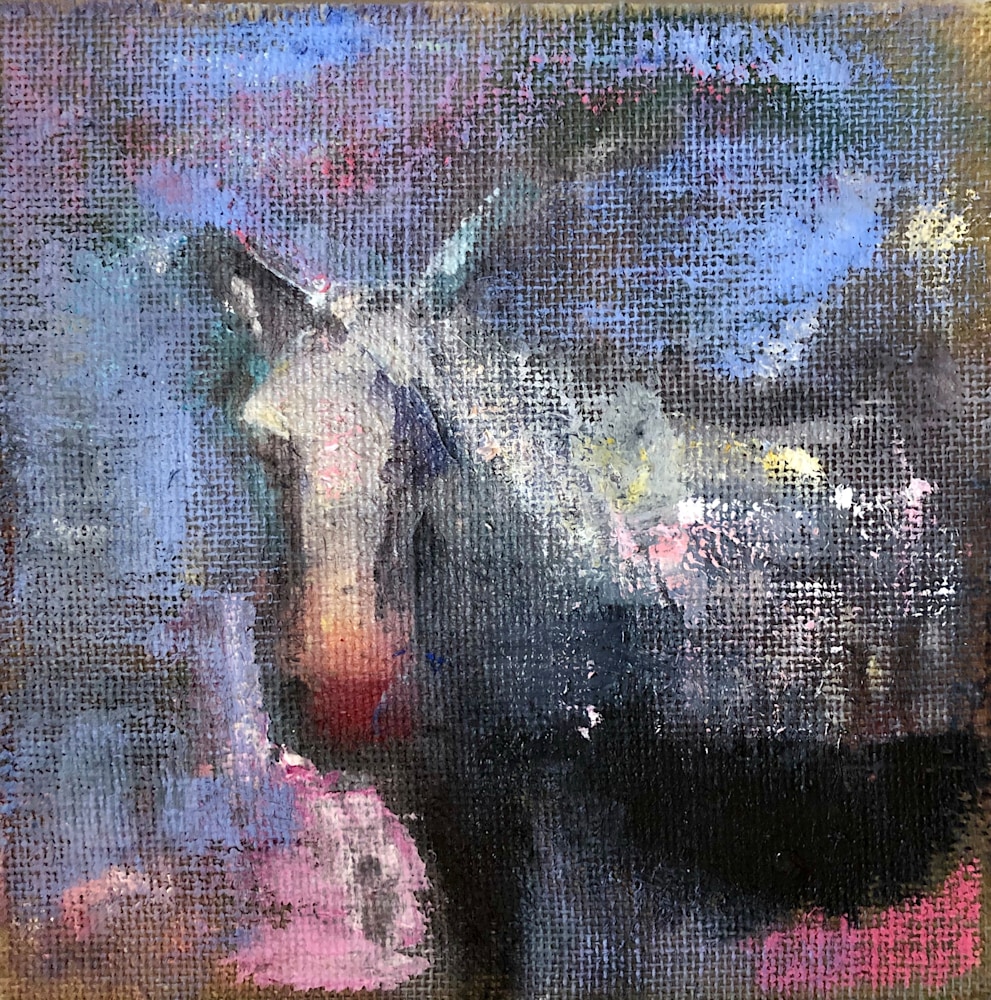 Starry Horse, Oil, 10x10