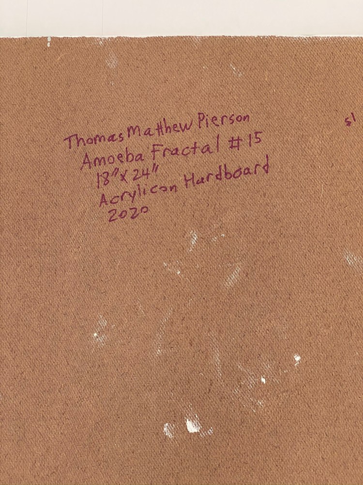 4 4 20 thomas matthew pierson amoeba fractal #15 18x24 acrylic on hardboard 2020 detail 9
