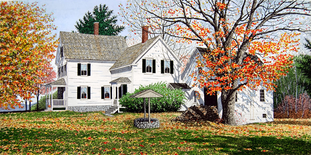 キャロルコレット October Afternoon ジグレー October Afternoon Art | Carol Collette