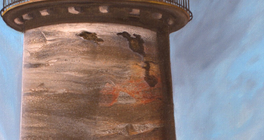 Retired Lighthouse Detail