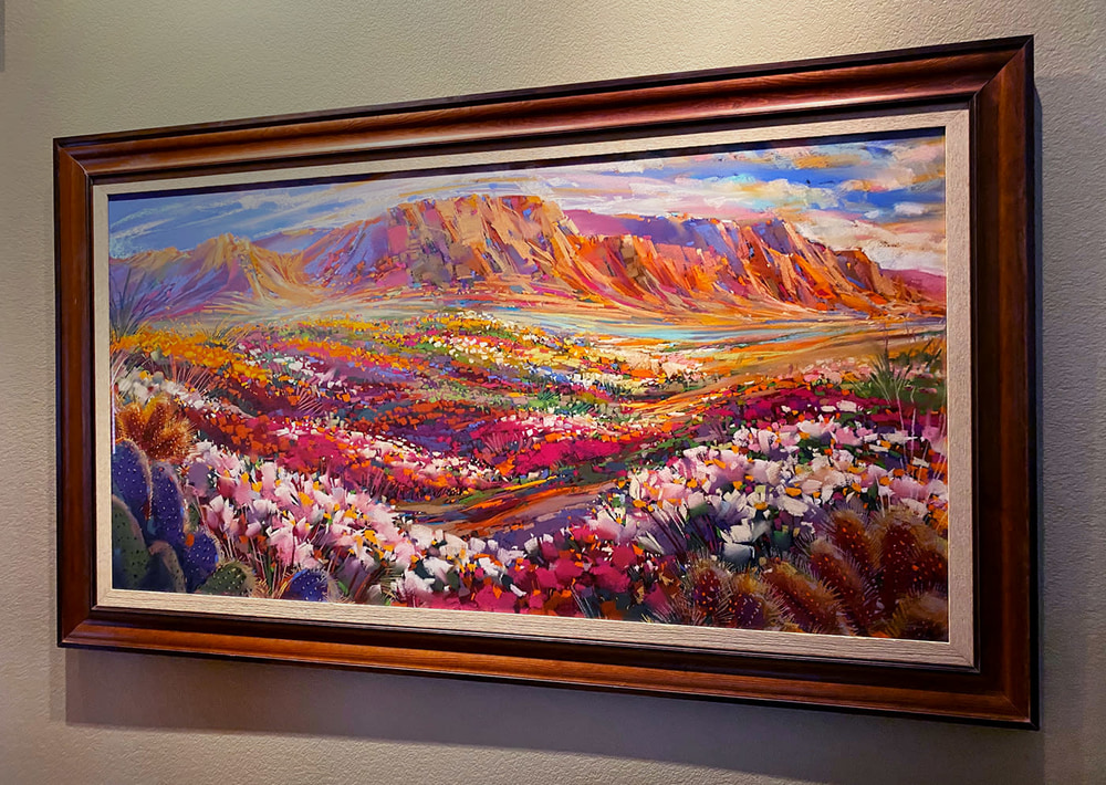 Glorious Desert Bloom frame