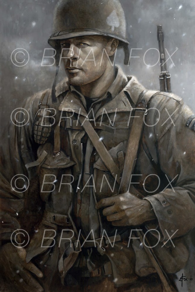 Major Richard Winters Canvas Art 