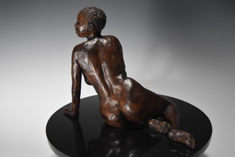 The Beginning - Ceramic Sculpture of a Female Nude