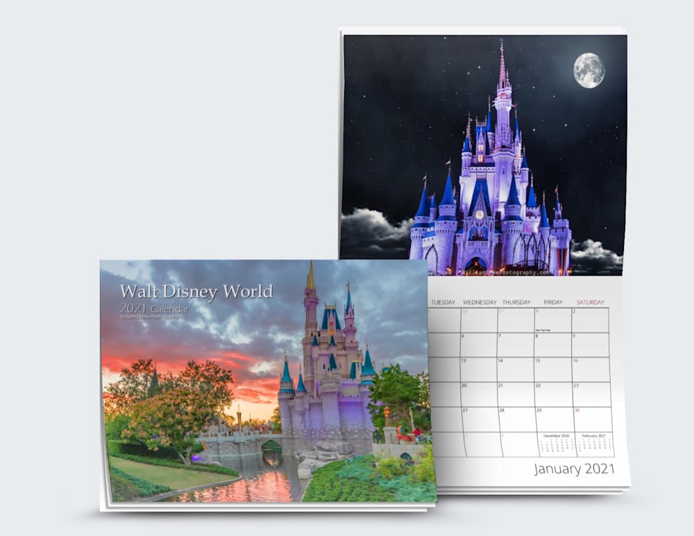 2021 Walt Disney World Wall Calendar William Drew Photography