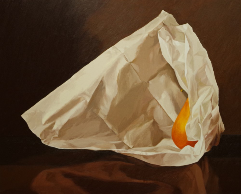 Pear Wrapped in Tissue Paper 3 