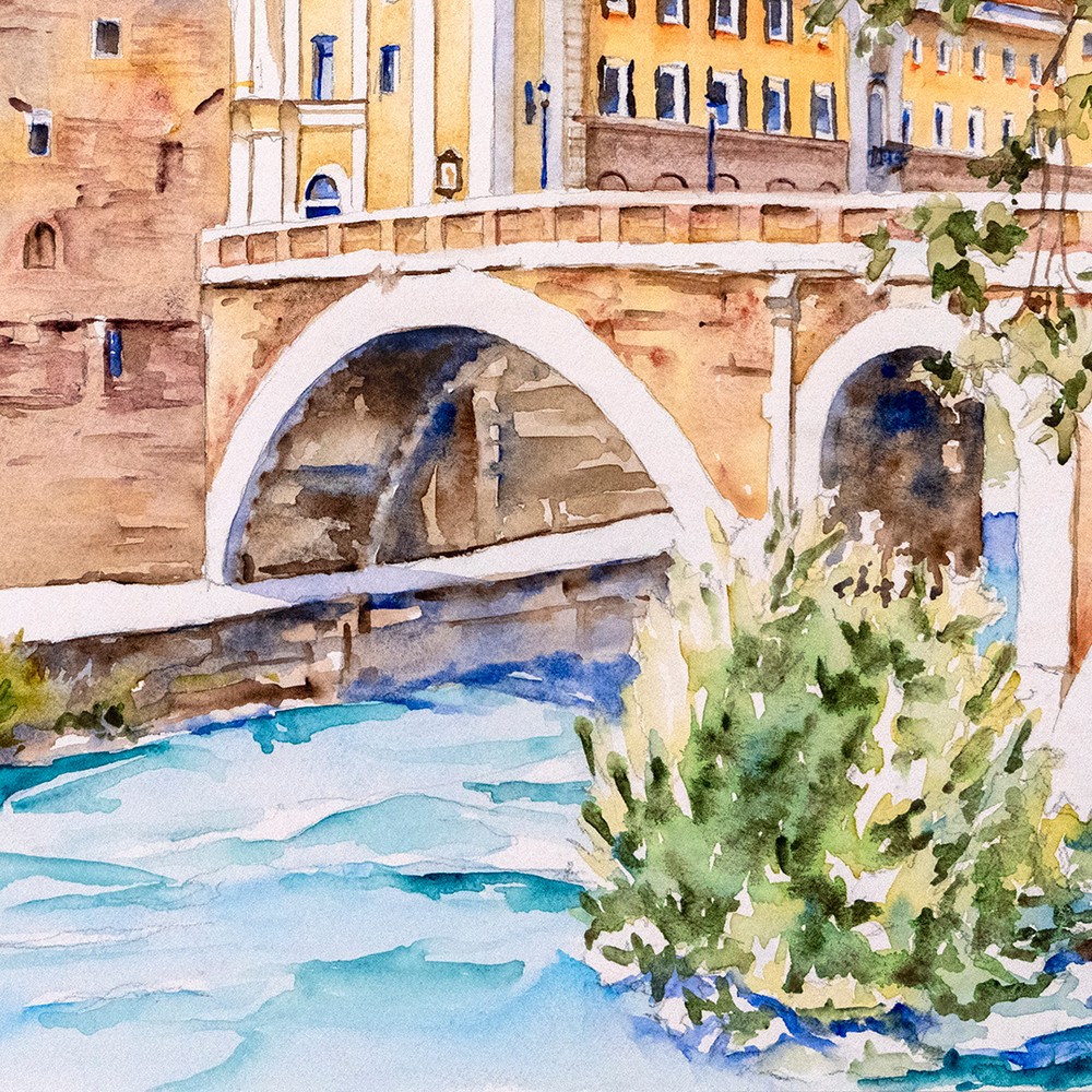 Il Ponte Fabricio, Roma | Detail 04 | Kimberly Cammerata