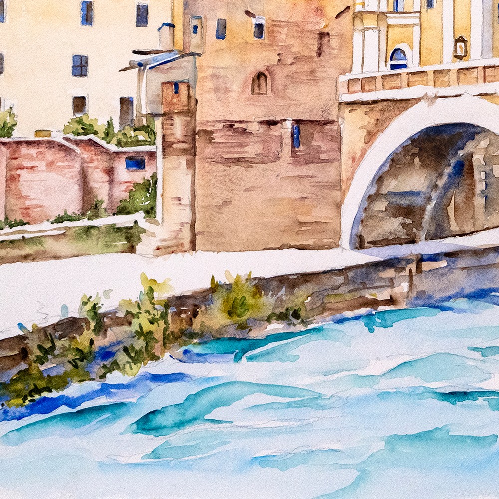 Il Ponte Fabricio, Roma | Detail 05 | Kimberly Cammerata