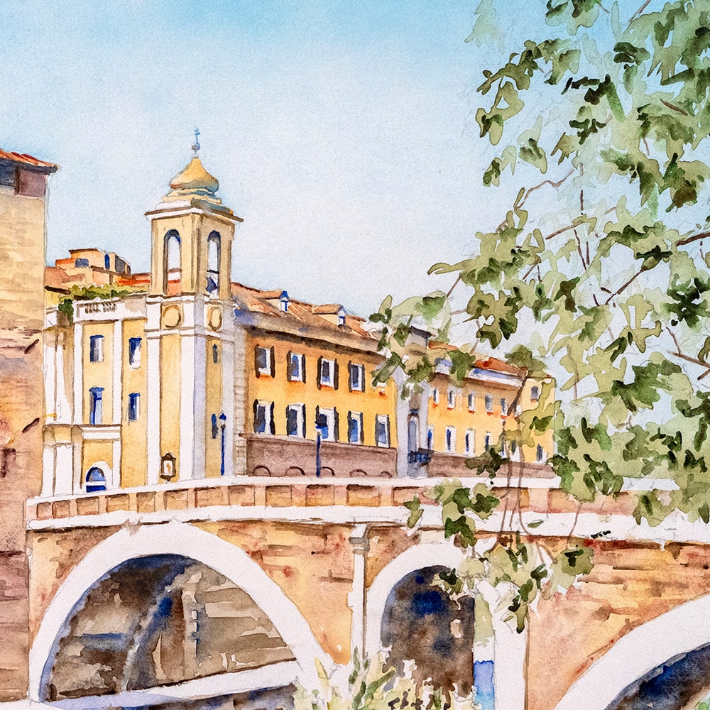 Il Ponte Fabricio, Roma | Detail 07 | Kimberly Cammerata