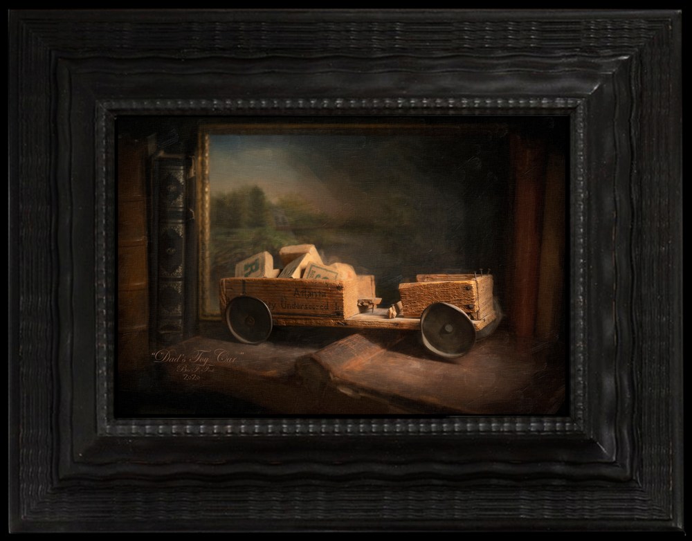 Dad's Toy Car Limited Edition Framed