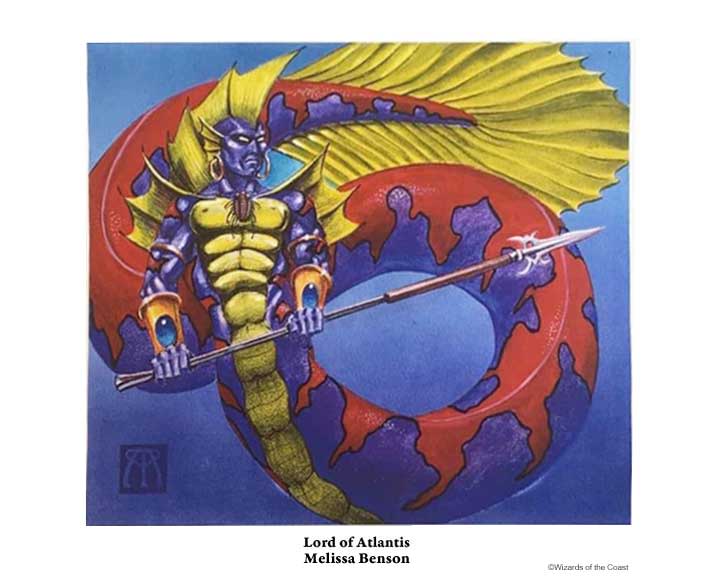 Lord of Atlantis ltd print Aronowitz