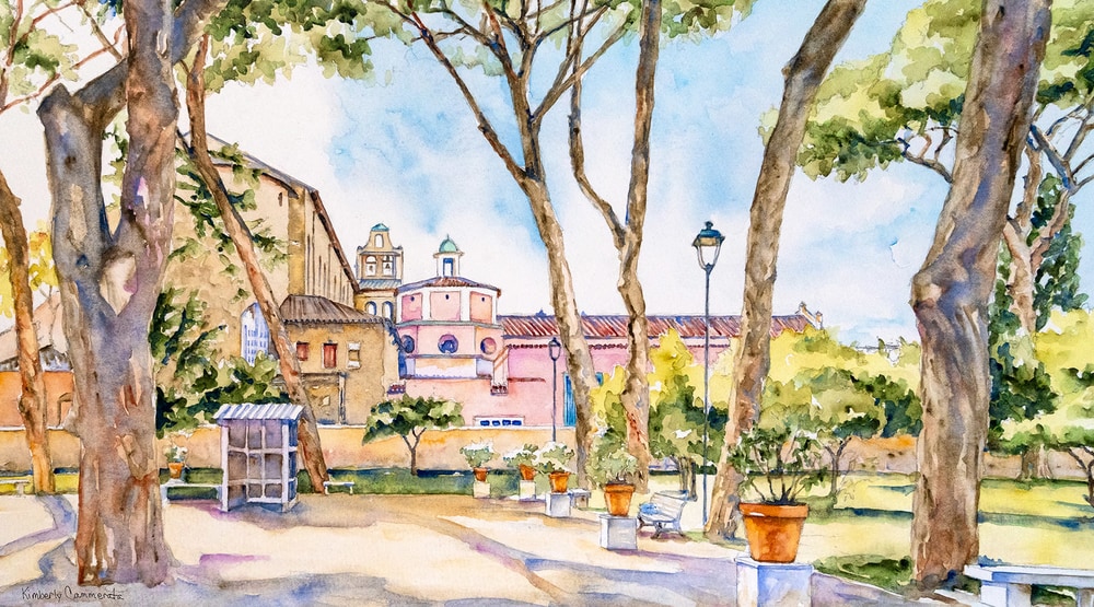 Il Giardino degli Aranci, Roma | Scarf | Kimberly Cammerata