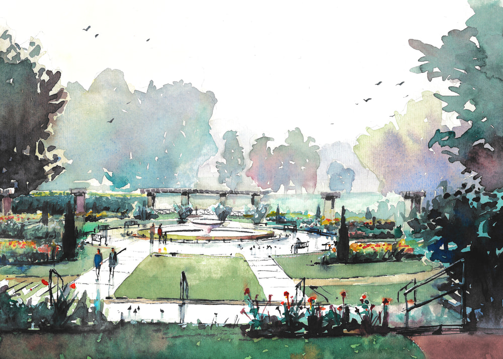 KC Loose Park Garden 1