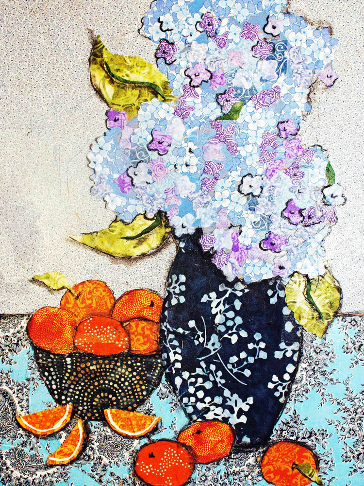 Hydrangea and Oranges R