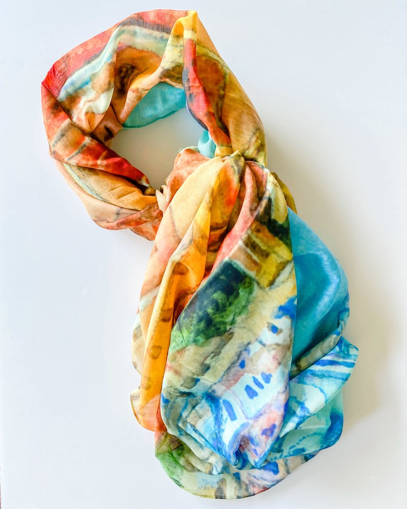 Rooftops of Rome   Scarf   Kimberly Cammerata