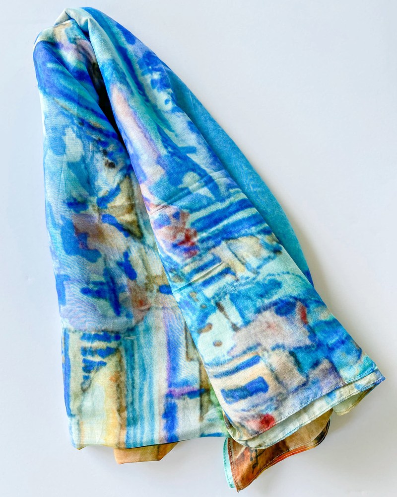 Rooftops of Rome   Scarf   Kimberly Cammerata (5)