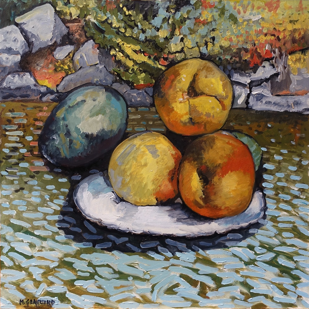 Still Life with Landscape