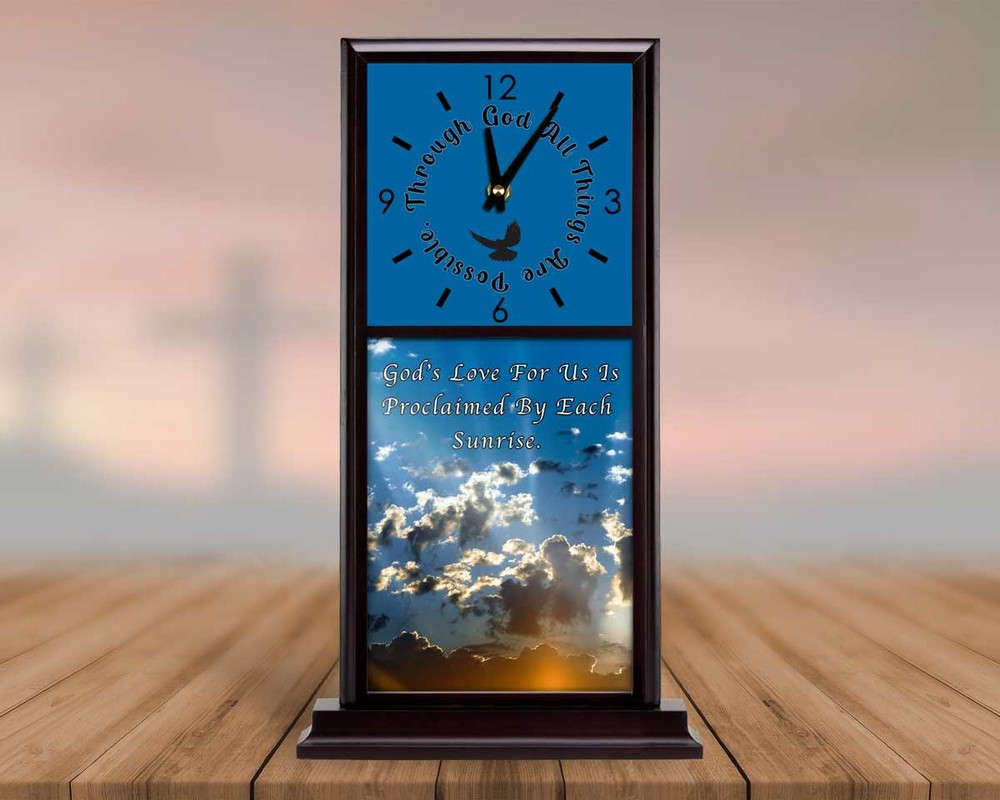 Spiritual Mantel Clock
