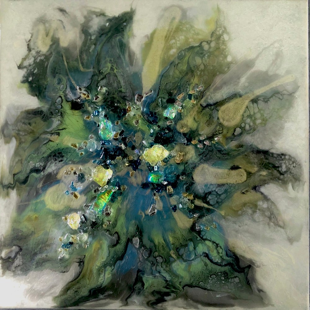 A Scent of Spring, 30"x30", Starburt Collection, $2,980