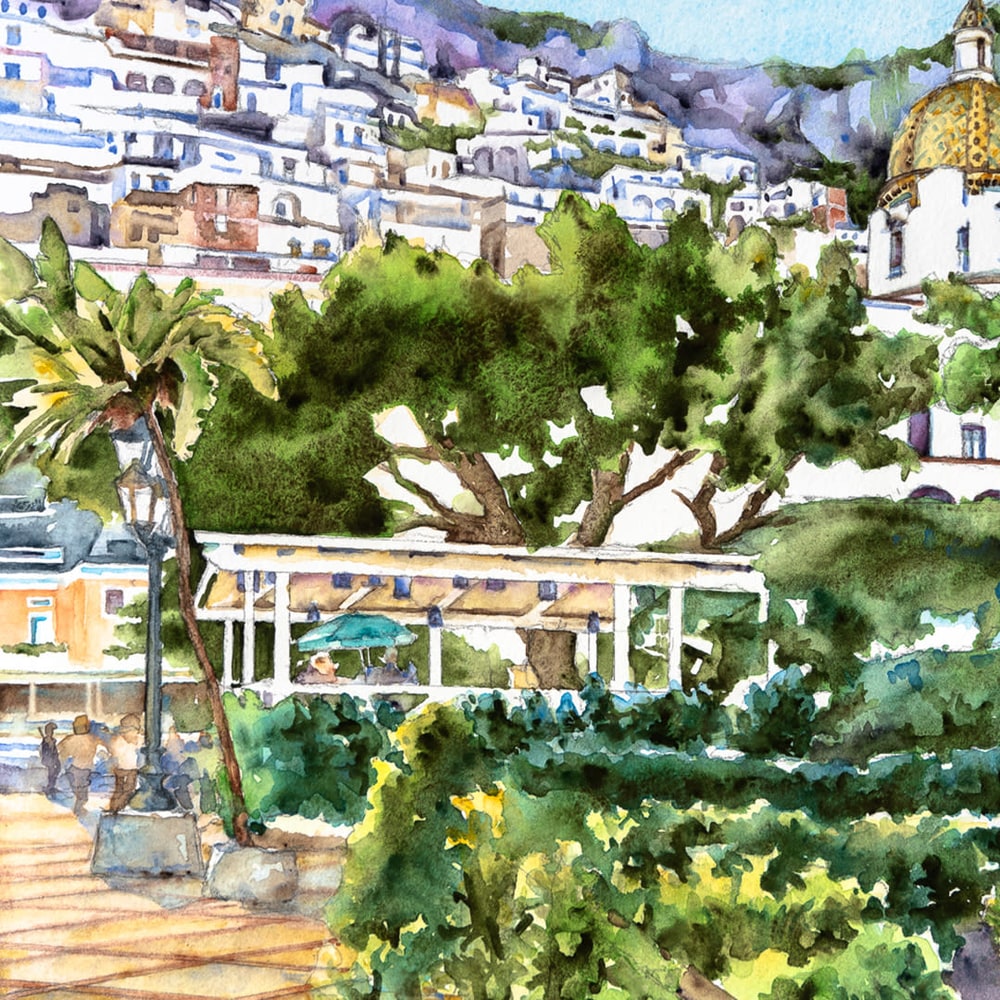 Positano, Amalfi Coast | Detail 02 | Kimberly Cammerata