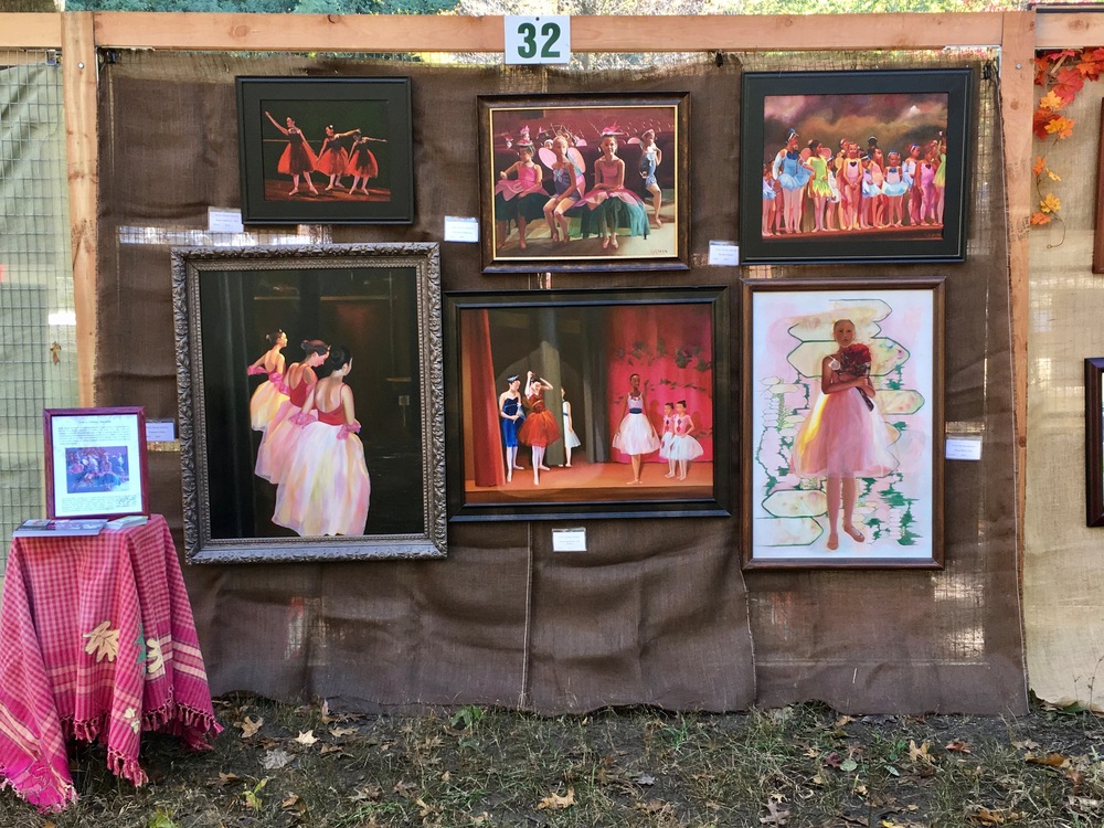 2016 Art in the Park display