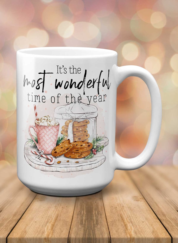 the most wonderful time of the year mug