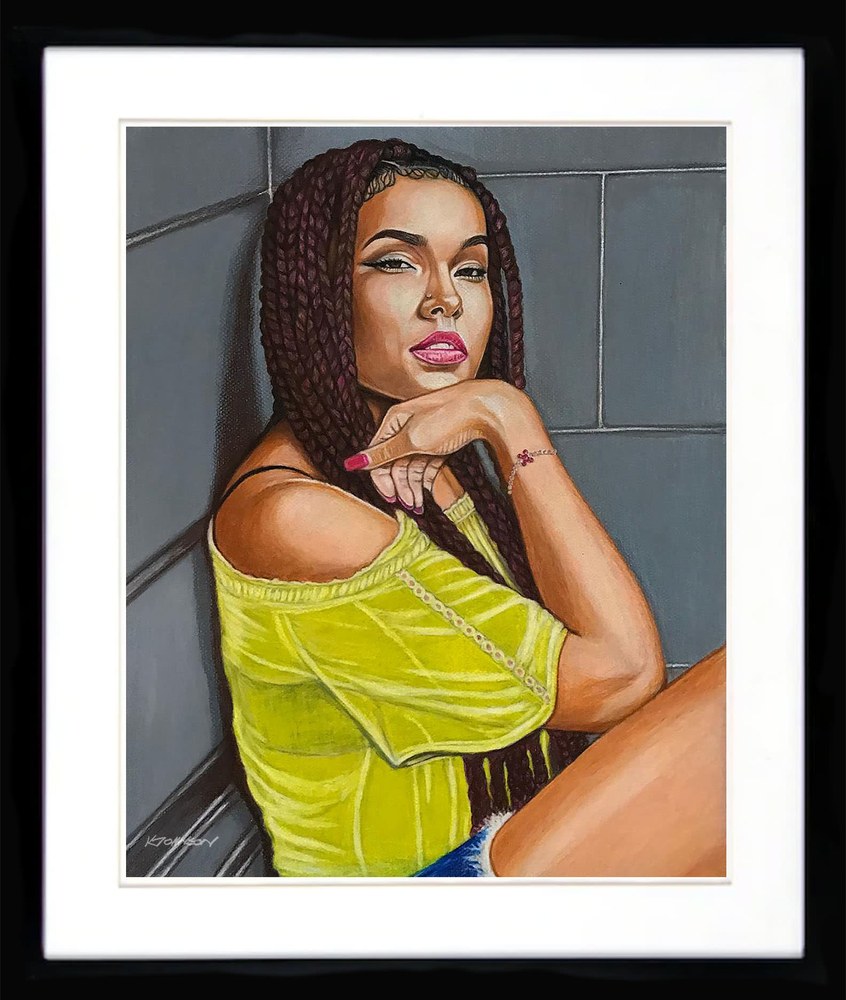 Lost in Thought 16x20 in 22x26 frame