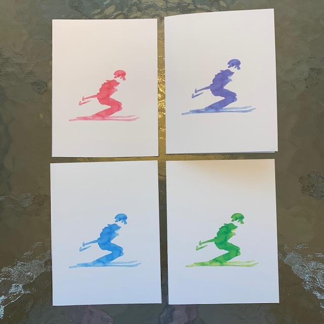 WC Skiers CardSet