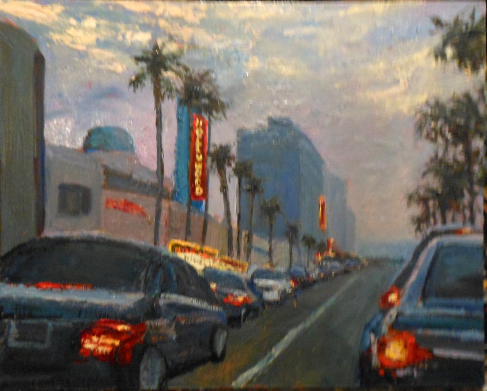 Kathleen Strukoff Hooray for Hollywood 20x16 oil on canvas personal collection 2017