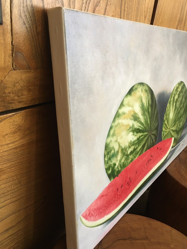 Watermelon sideview