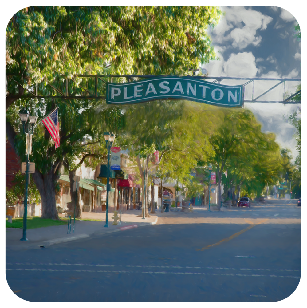 Old Town Pleasanton Coaster