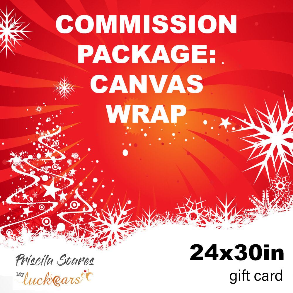 gift card priscila canvas 24x30