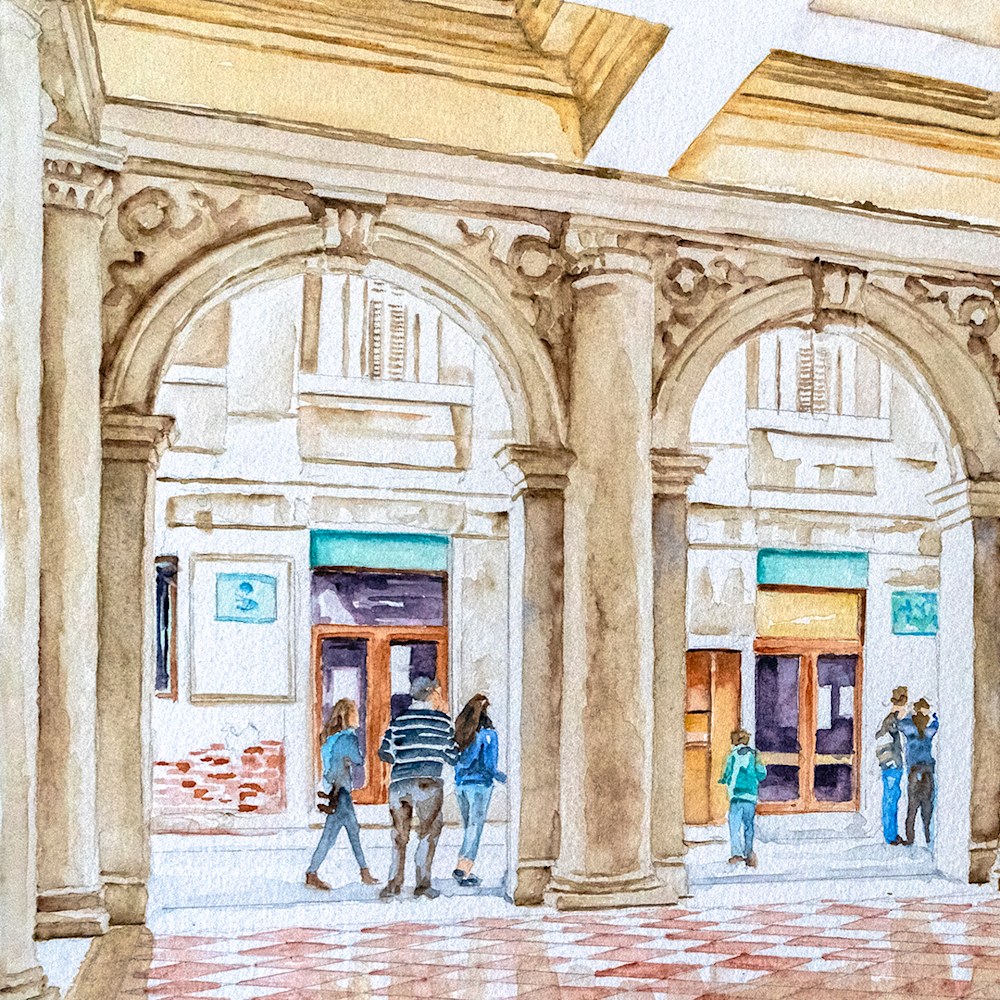 Il Portico di Piazza San Marco | Detail 01 | Kimberly Cammerata