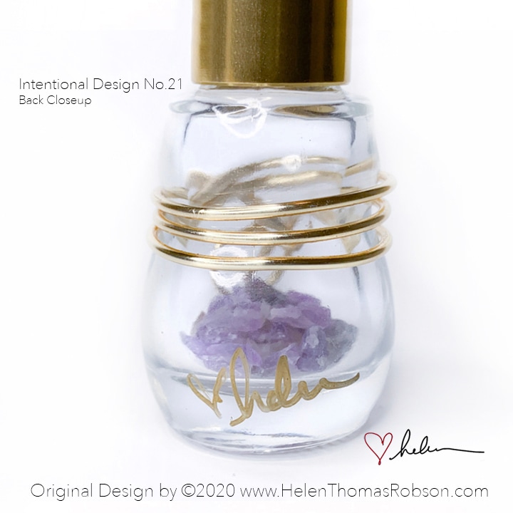 Intentional Design No 21 Back Closeup