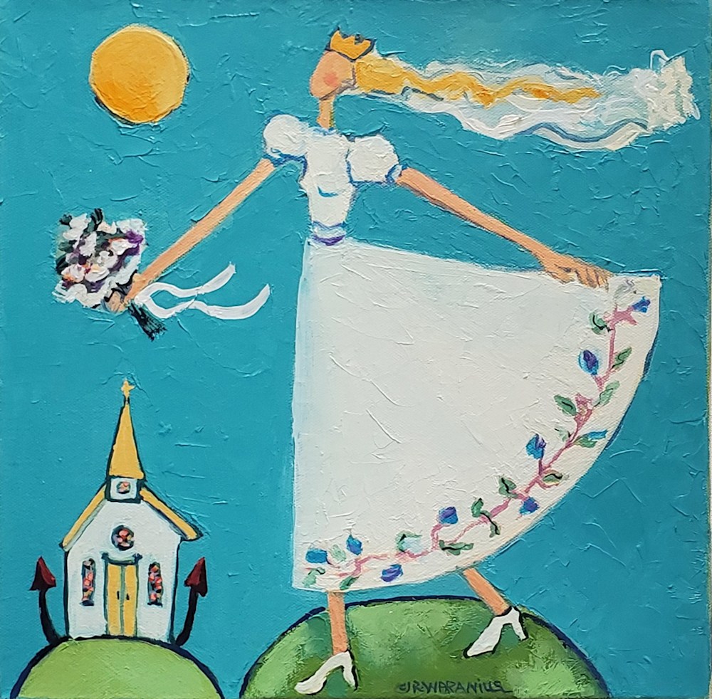 The Princess Bride   OIl on canvas   12 x 12, ORIGINAL