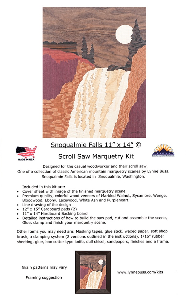 Snoqualmie Falls Kit Cover