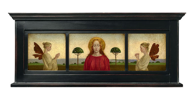 Madonna with Two Angels