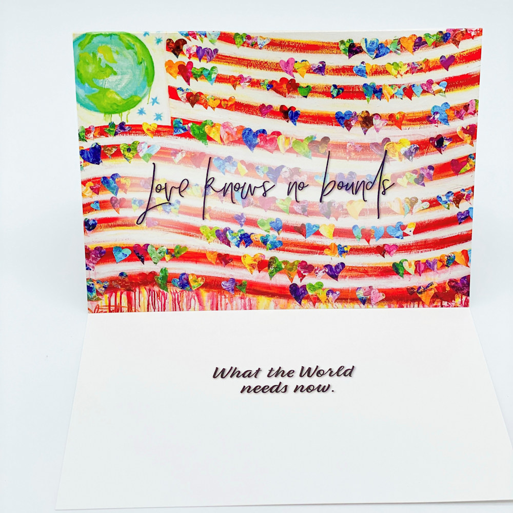 What the World Needs Now Greeting Card