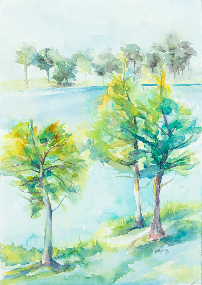 Lakeside Trees I