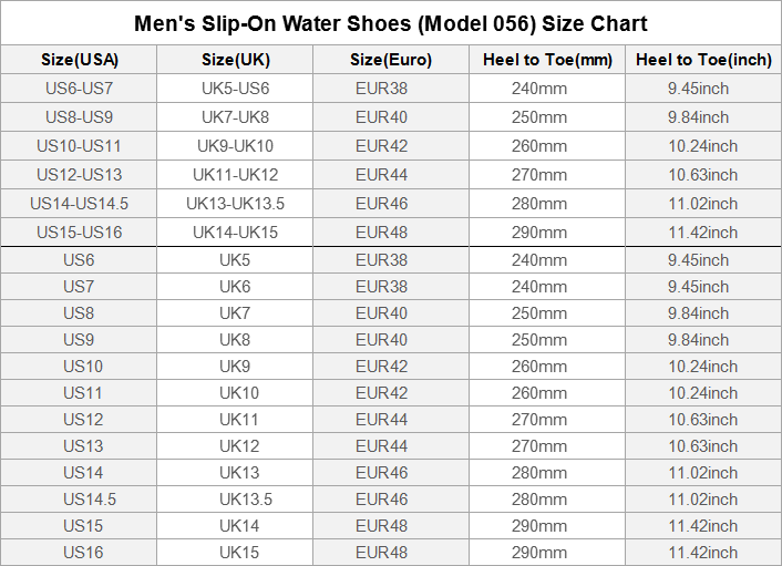 Water Shoes M