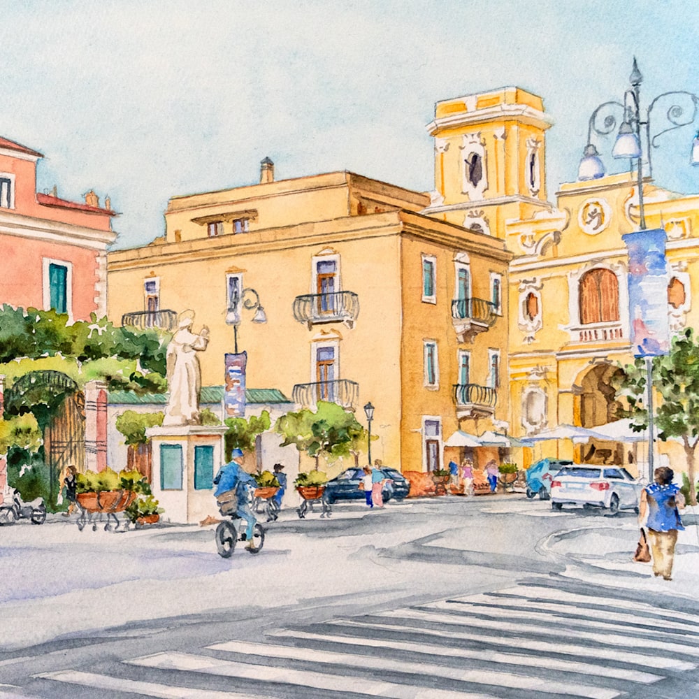 Piazza Tasso, Sorrento | Detail 04 | Kimberly Cammerata