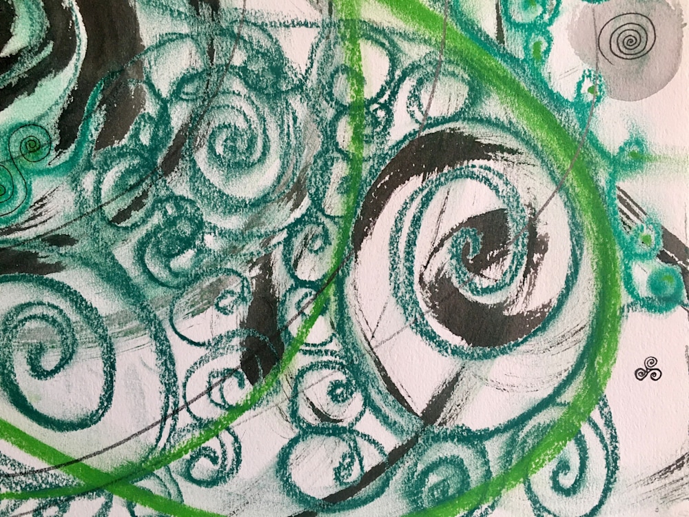 Celtic Spirals detail