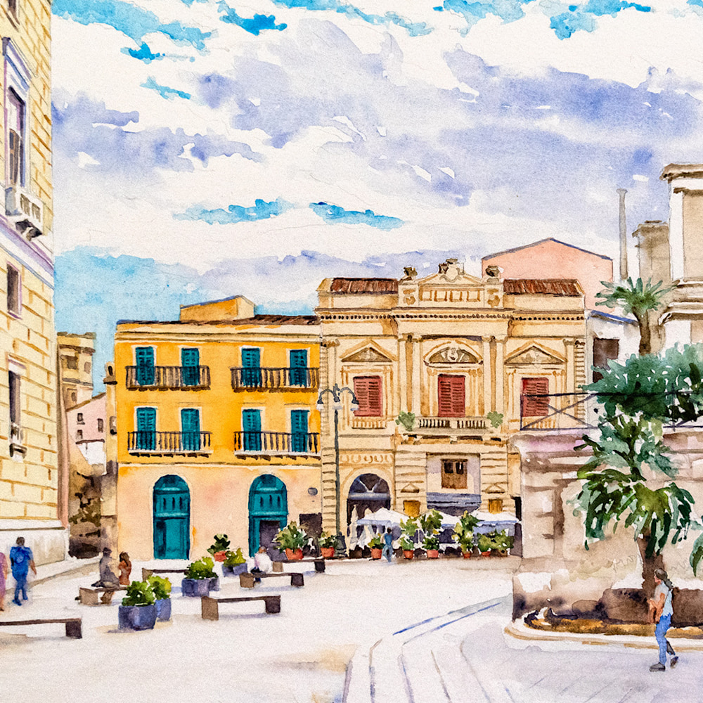 Piazza Bellini, Palermo | Detail 02 | Kimberly Cammerata