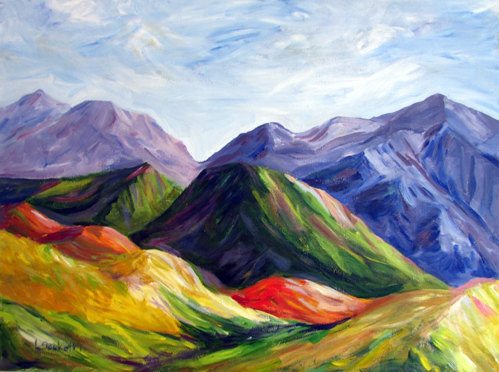 Mountains in my mind 15x20