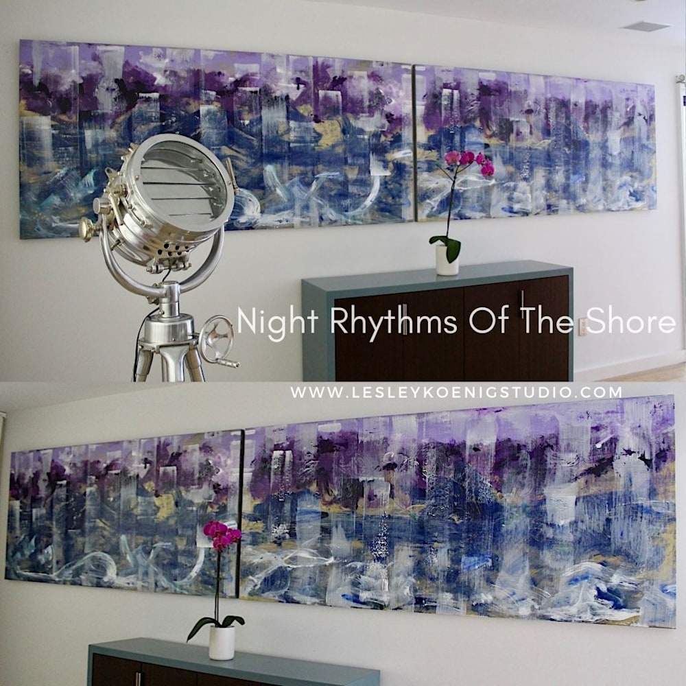 Night Rhythms Of The Shore split LR photo