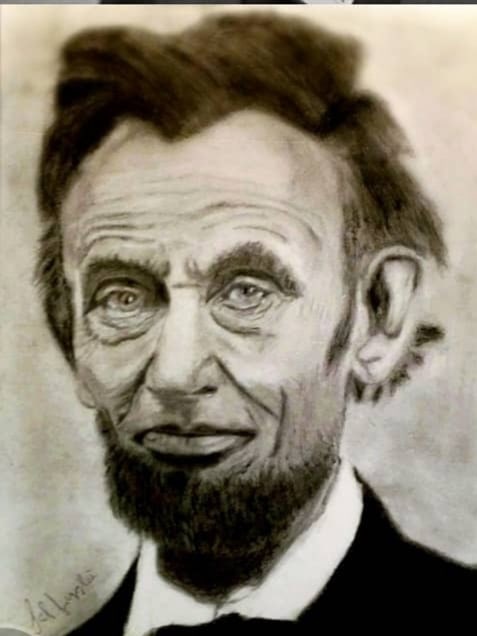 Abraham Lincoln drawing