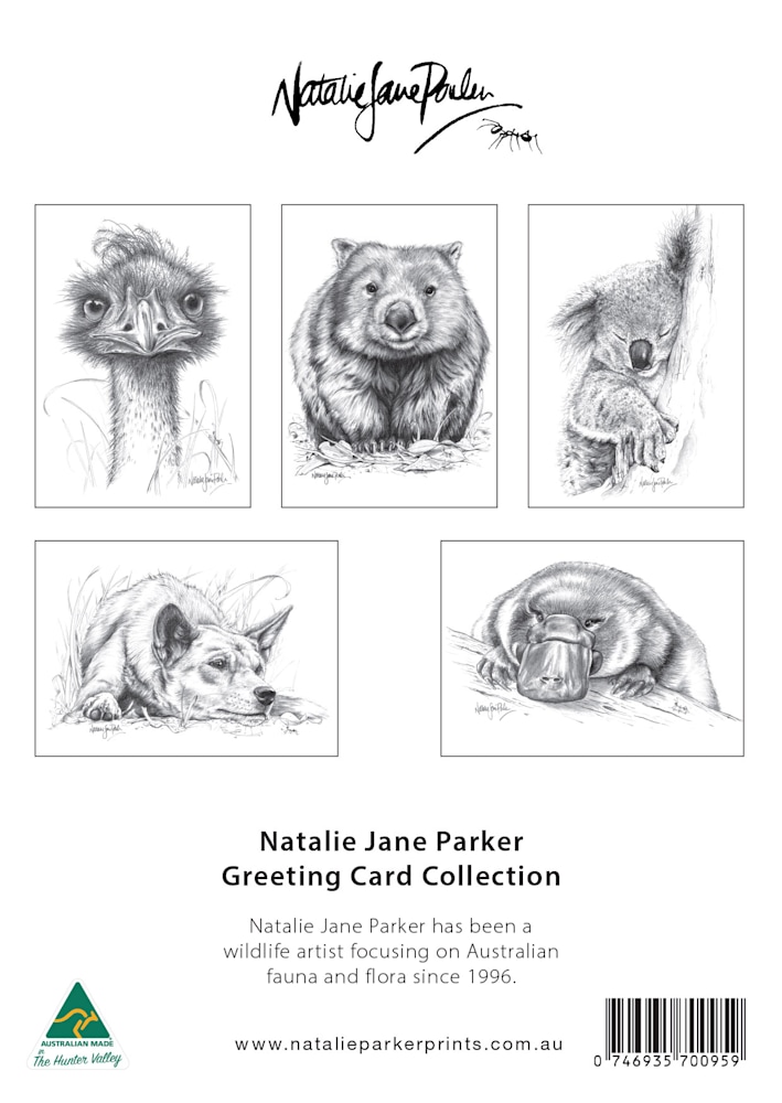 Greeting Card Pencil Sketches Slip