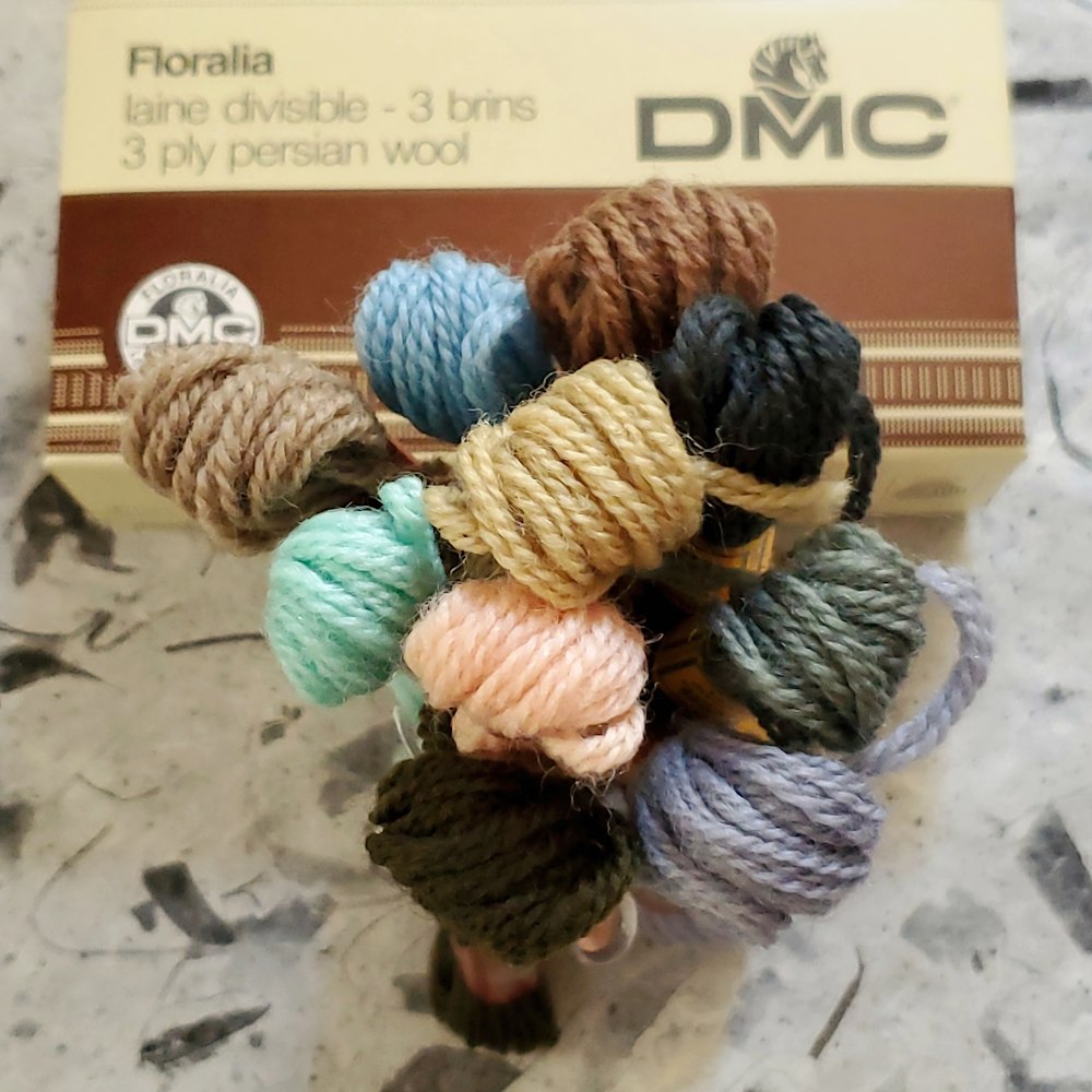 DMC Floralia 3 ply yarns "Four Seasons":Winter
