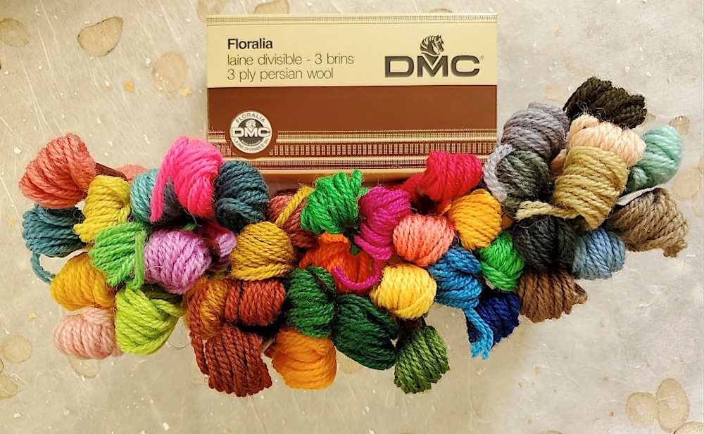 DMC Floralia 3 ply yarn