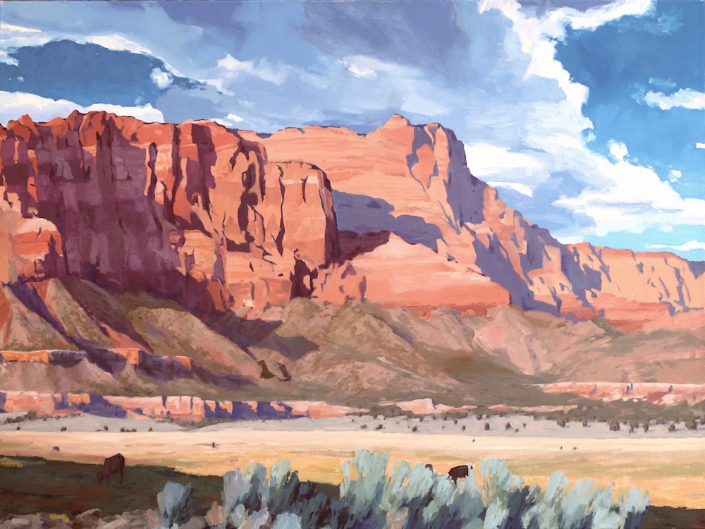 South of Zion 36x48 $7,535