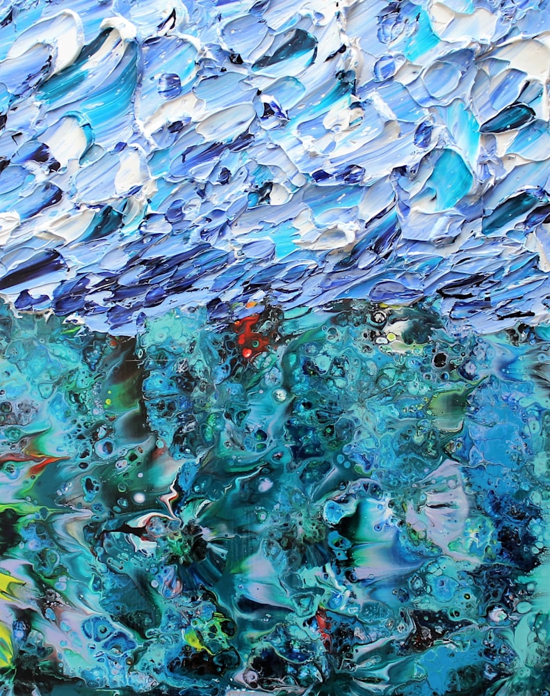 Fishes Under the Sea 16 x20